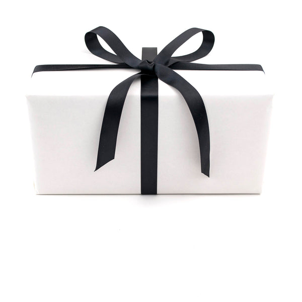 White gift wrapped box of Pinckney Cookie Cafe cookies