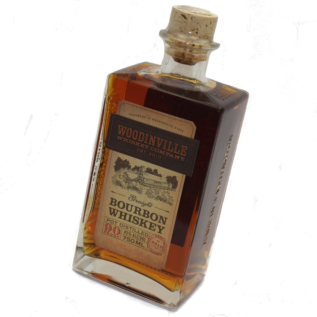 Bottle of Woodinville Whiskey Col. bourbon