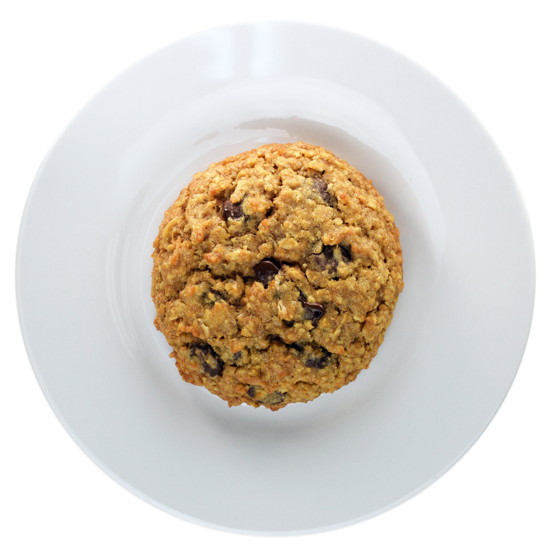 Dark Chocolate Oatmeal Cookie - Top view