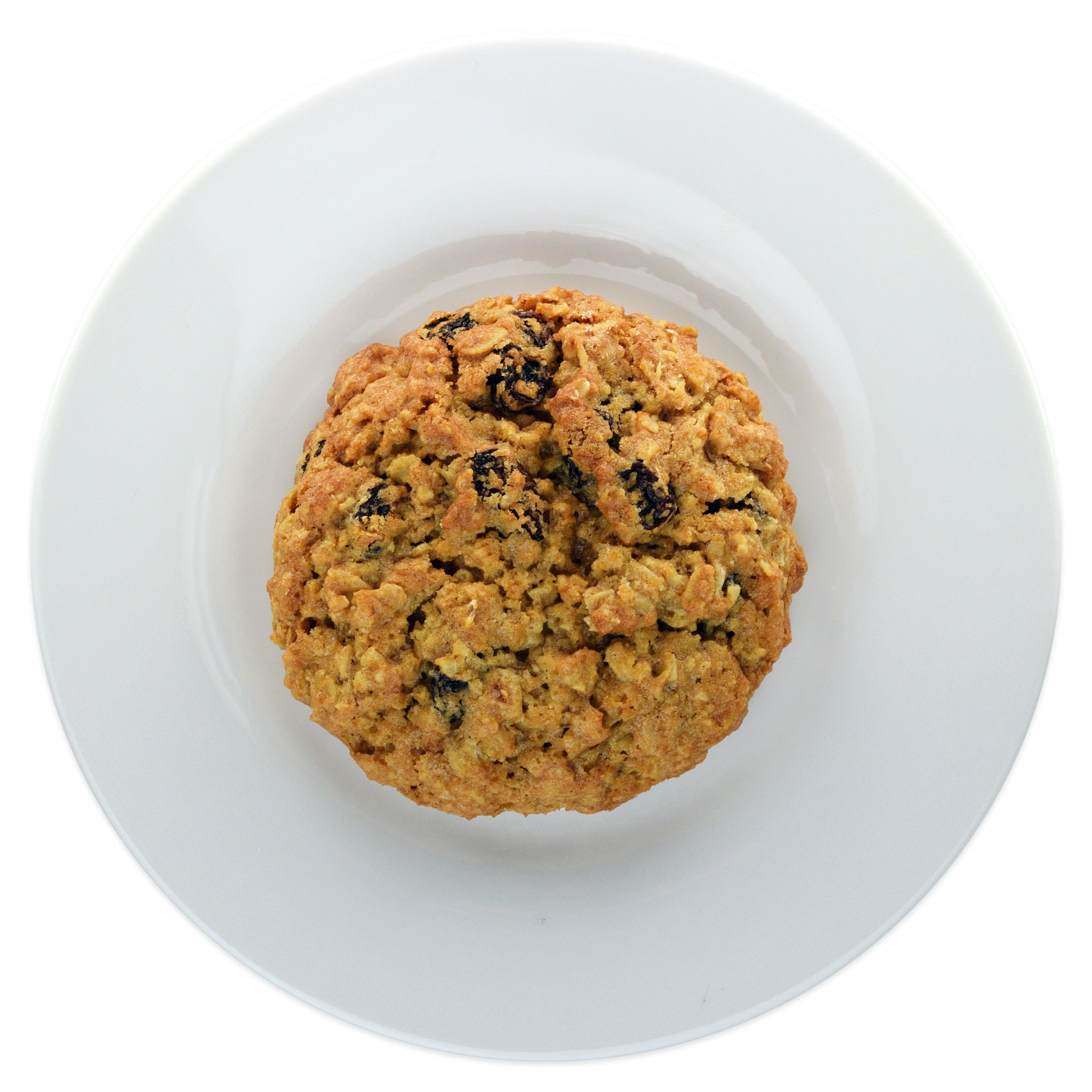 Oatmeal Raisin Cookie - Top view